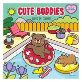 Livro De Colorir Cute Buddies Infantil 24 Ilustrações