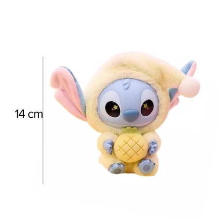 Lafufu Stitch Boneco Chaveiro 14cm Pelúcia Monstrinho