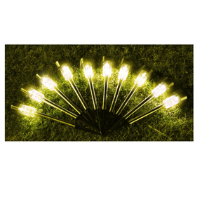 Luminária de Led Solar Para Jardim Á Prova  D' Água