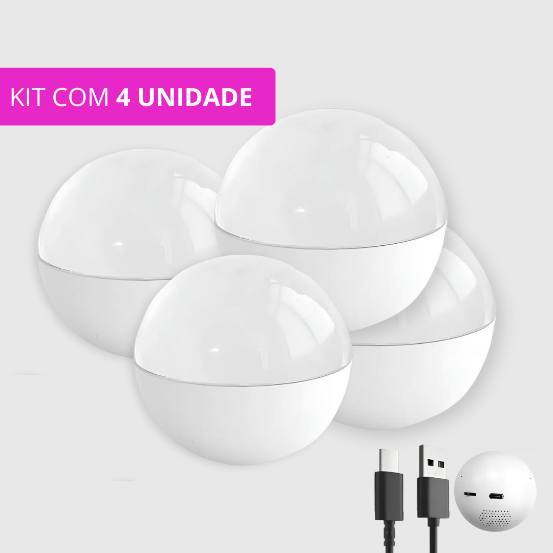 Esfera Memória 3D - Fotos e Videos