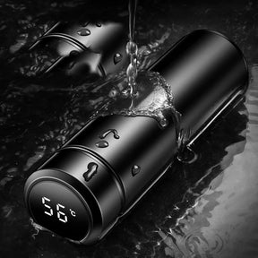 Garrafa Térmica Com Termômetro Digital 500ml Led