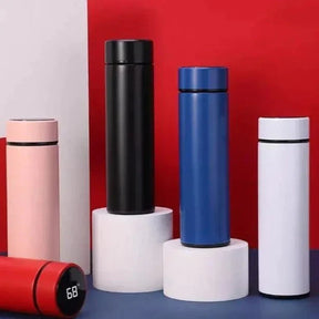 Garrafa Térmica Com Termômetro Digital 500ml Led