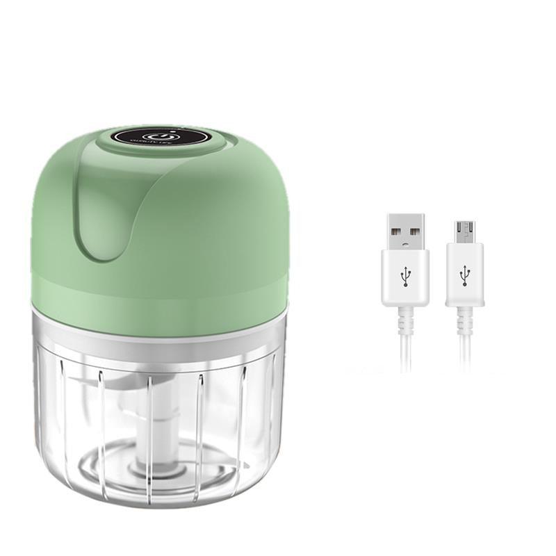 Mini Trituradoras Processador Elétrico de Alimentos Portátil com 3 Lâminas