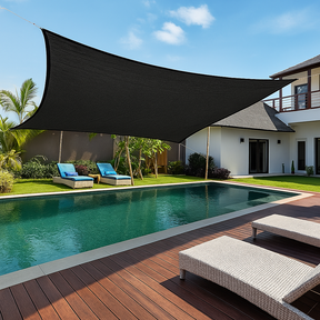 Toldo Portátil Impermeável Flexível e Resistente Com Proteção UV + Kit de Cordas