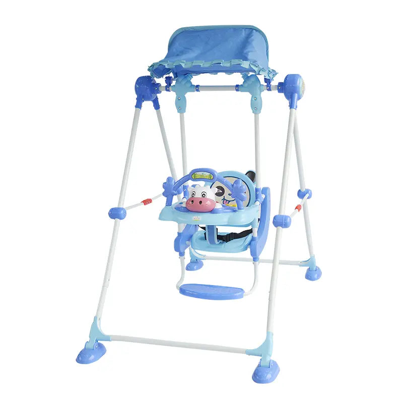 O Balanço Mais Divertido com Sons, Cinto de Segurança e Painel Interativo – Diversão para Crianças de 1 a 7 Anos