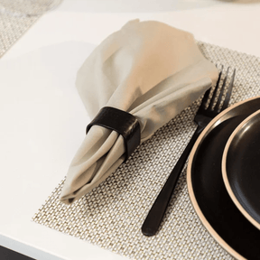 Jogo 4 Guardanapos Home Liso Areia