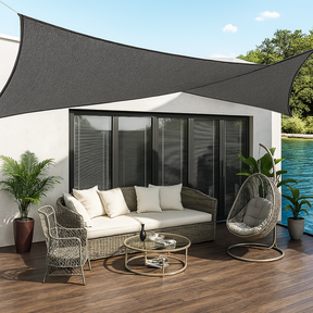 Toldo Portátil Impermeável Flexível e Resistente Com Proteção UV + Kit de Cordas