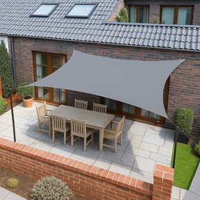 Toldo Portátil Impermeável Flexível e Resistente Com Proteção UV + Kit de Cordas